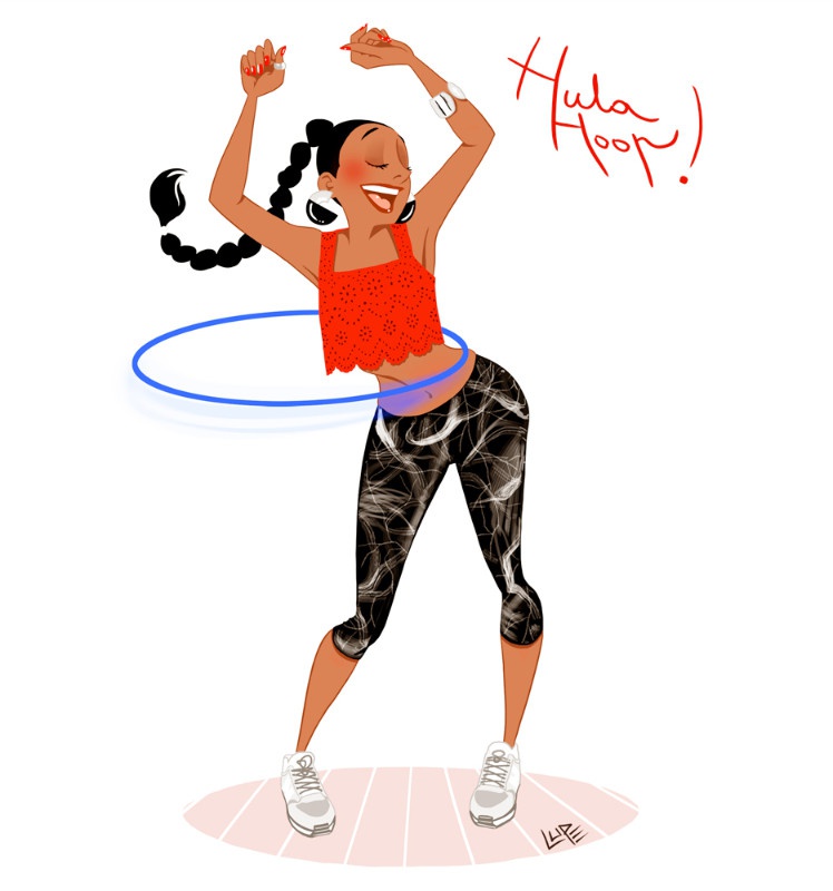 illustration lupe hulahoop.jpg - Lup GRANIT | Virginie